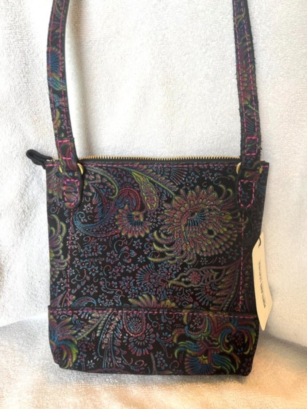 BNNU Portland Leather Goods Festival Crossbody Bag Limited Edition in Carnival